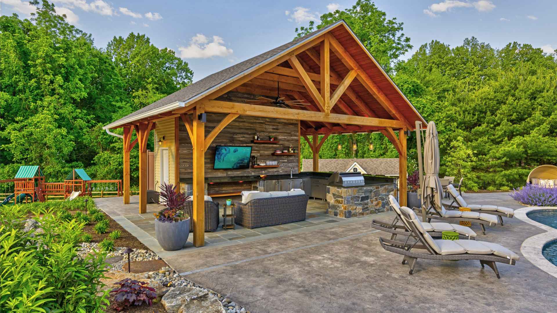 Customized Outdoor Pavilion