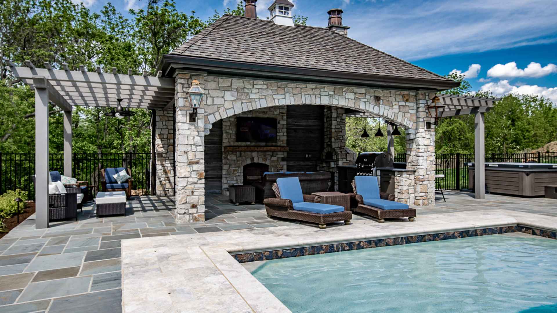 Outdoor Oasis with pool