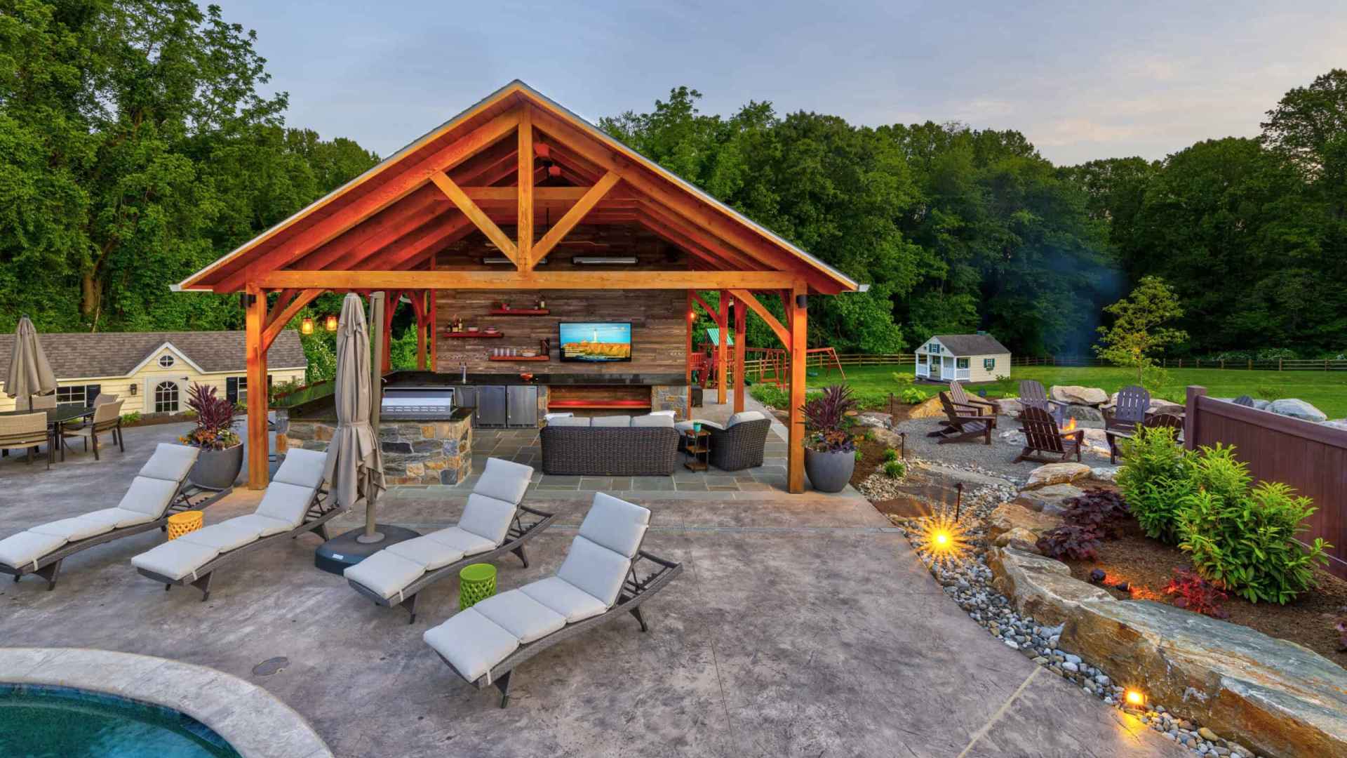 Outdoor living space