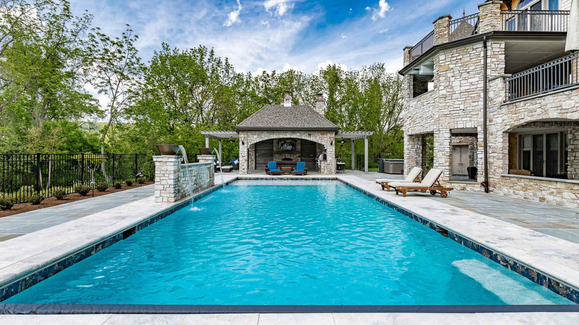 Custom Swimming Pools in DE & PA - DiSabatino Landscaping