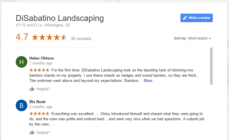 google review