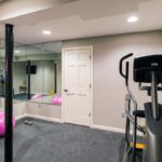 Custom Basement Renovations - Gym (Chahalis)