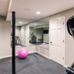 Custom Basement Renovations - Gym (Chahalis)2