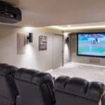 Custom Basement Renovations -Movie Area (Chahalis)