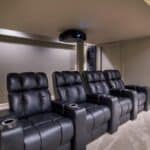 Custom Basement Renovations -Movie Area (Chahalis)2