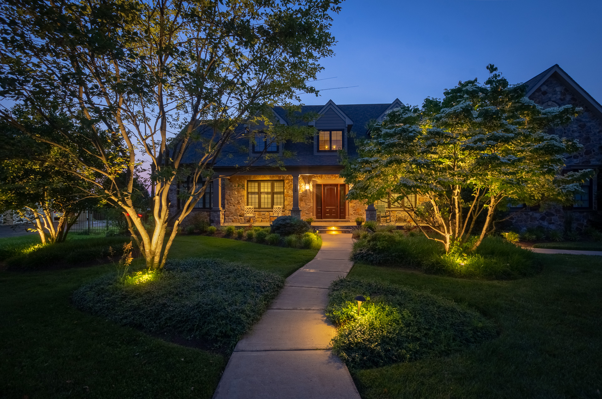 Professional Landscape Lighting Delaware Outdoor Lighting Design