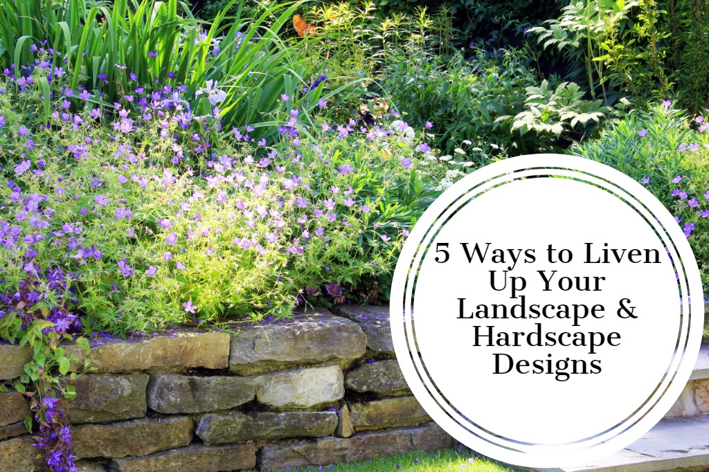 5 Ways to Liven Up Your Landscape & Hardscape Designs