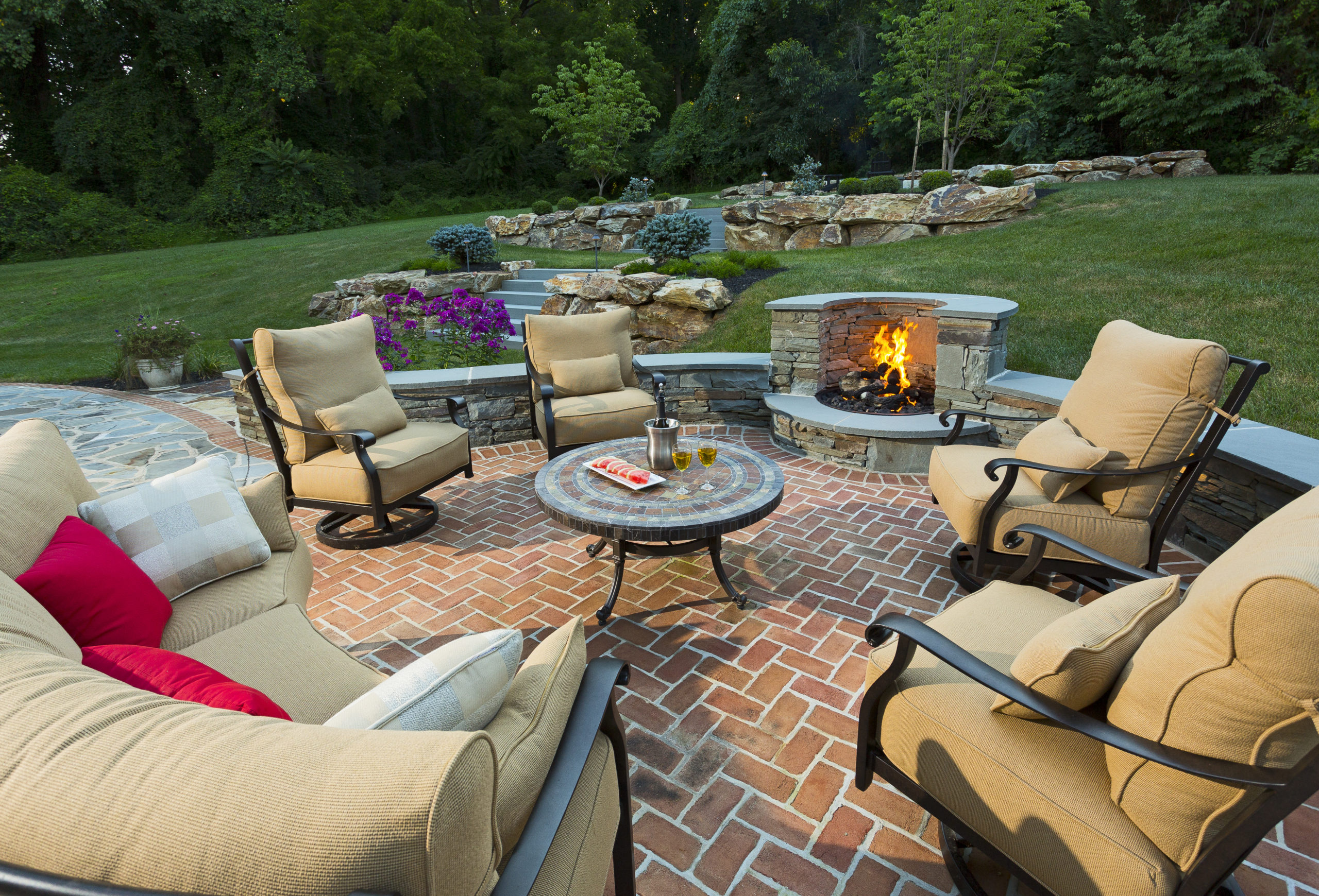 Stairs to Heaven Square, PA DiSabatino Landscaping Wilmington