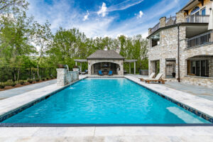 Custom Pool Retreat - DiSabatino Landscaping