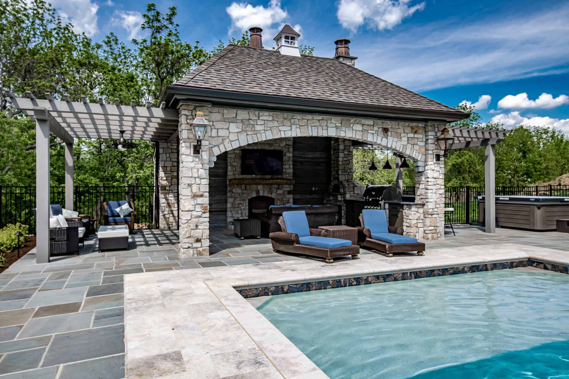 Outdoor Oasis with pool