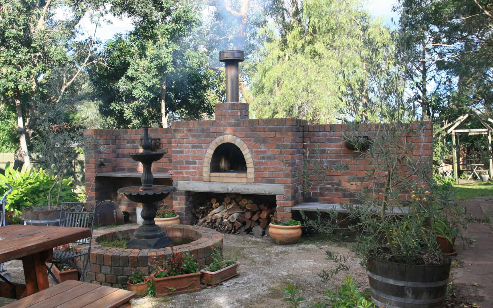 Outdoor Pizza Ovens DiSabatino Landscaping
